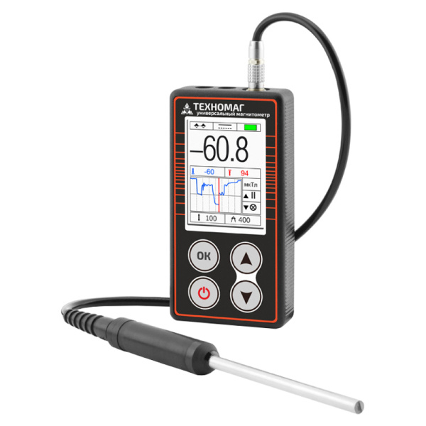 Универсальный магнитометр ТЕХНОМАГ с поверкой купить по низкой цене | МАКСПРОФИТ